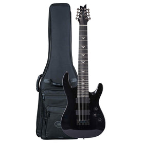 Artist Indominus8 8 String Black Chrome Electric Guitar w/ High-Grade Bag