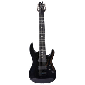 Customer Return Artist Indominus8 Black 8 String Electric Guitar w/ Humbuckers