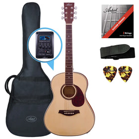 Artist LSP34EQ 3/4 Size Beginner Acoustic Guitar Pack