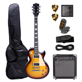 Artist LP60 Vintage Sunburst Electric Guitar + Accessories + Amp