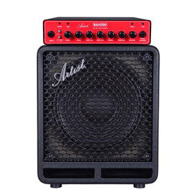 Artist BAH200 200w Bass Amp Head with Cabinet