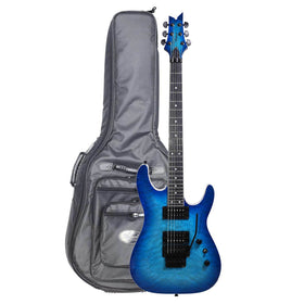 Artist Gnosis6FR Blue Cloud Electric Guitar w/ Floyd Rose & Bag
