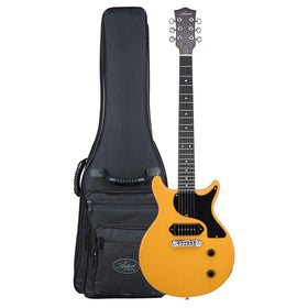 Artist AP58J TV Yellow Electric Guitar w/ P90 Pickup & Bag