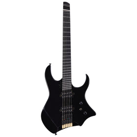 Artist AMS6BK Black Headless Multiscale 6-string Electric Guitar