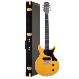Artist AP58J TV Yellow Electric Guitar TV Yellow w/ P90 Pickup & Hard Case