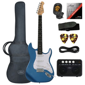 Artist ASP Blue Electric Guitar w/ Accessories & Amp