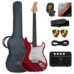 Artist ASP Red Electric Guitar w/ Accessories & Amp