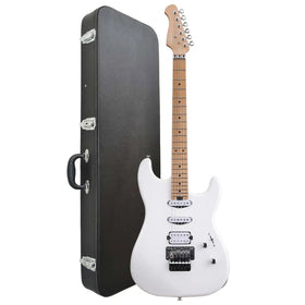 Artist AS88 Pearl White Electric Guitar w/ Floyd Rose w/ Black Case