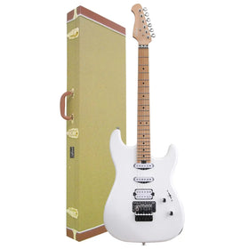 Artist AS88 Pearl White Electric Guitar w/ Floyd Rose w/ Tweed Case