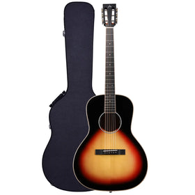 Customer Return Artist PSM200 Handbuilt Parlour Acoustic Electric Guitar & Hard Case