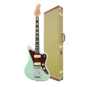 Artist GM1 Vintage Green Electric Guitar w/Vibrato & Tweed Case