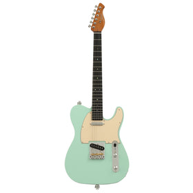 Artist AT53 Vintage Green Electric Guitar w/ Hot Single Coil Pickups