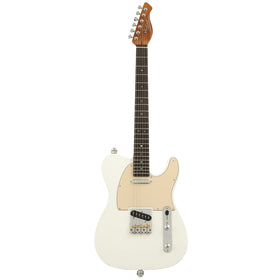 Artist AT53V2 White Electric Guitar w/ Hot Single Coil Pickups