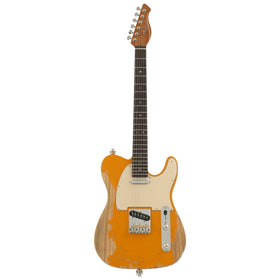 Artist AT53 Mustard Aged Electric Guitar w/ Hot Single Coil Pickups
