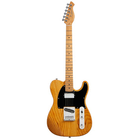 Artist AT93 Natural Electric Guitar w/ Twangler & Bullbucker Pickups