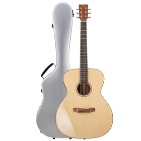 Artist GG1NC Handbuilt Solid Wood Gloss Nitro Acoustic Electric Guitar & Case